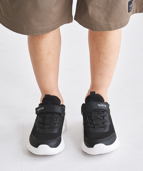 ORiental TRaffic（オリエンタルトラフィック）の「ボリュームソールメッシュスニーカー K-451（スニーカー・キッズ・ピンク/ホワイト/ブラック/ブルー・16.0cm/17.0cm/18.0cm/19.0cm/20.0cm/21.0cm/22.0cm）」の12枚目の写真