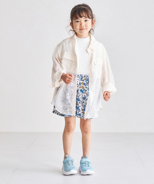 ORiental TRaffic（オリエンタルトラフィック）の「ボリュームソールメッシュスニーカー K-451（スニーカー・キッズ・ピンク/ホワイト/ブラック/ブルー・16.0cm/17.0cm/18.0cm/19.0cm/20.0cm/21.0cm/22.0cm）」の18枚目の写真