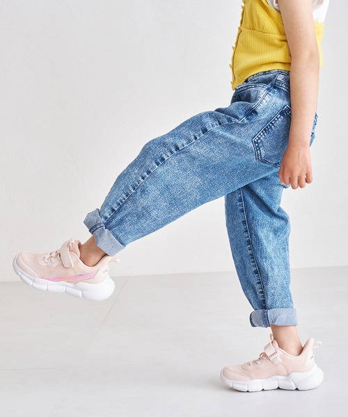 ORiental TRaffic（オリエンタルトラフィック）の「ボリュームソールメッシュスニーカー K-451（スニーカー・キッズ・ピンク/ホワイト/ブラック/ブルー・16.0cm/17.0cm/18.0cm/19.0cm/20.0cm/21.0cm/22.0cm）」の21枚目の写真