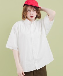 MUHET | ボタンダウンブロードシャツ(シャツ/ブラウス)
