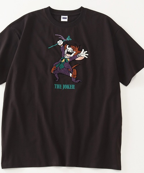 【遊び心が光る逸品】HERMES 刺繍キャラクター Tシャツ セール】【Tom & Jerry/トム & ジェリー】アートワークデザイン