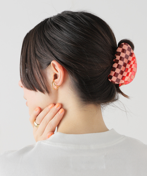 ヘアアクセサリー ch 楽天市場】サテン生地 スタッズ フレーム サークル 型 ヘア