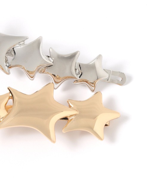 niko and...（ニコアンド）の「スターヘアピン（ヘアピン・レディース・イエロー/グレー・0）」の3枚目の写真