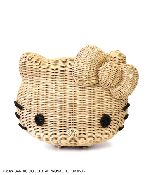 希少 美品  ♡サンリオ  ラタン．ピクニックセット♡カゴバッグ sanrio かごバッグ カゴバッグ サンリオキャラクターズ/マイ