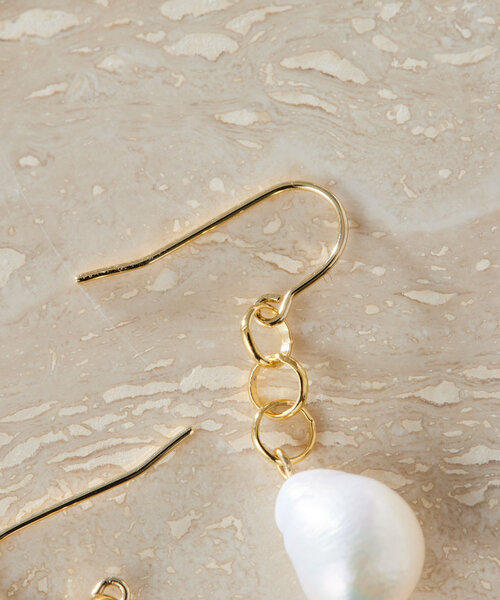 セール】《日本製》淡水パールピアス（ピアス（両耳用））｜ear