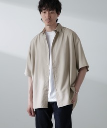 NANO universe | ビッグドレープシャツ 半袖(シャツ/ブラウス)