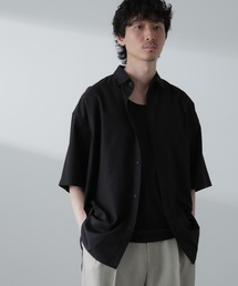ビッグドレープシャツ 半袖