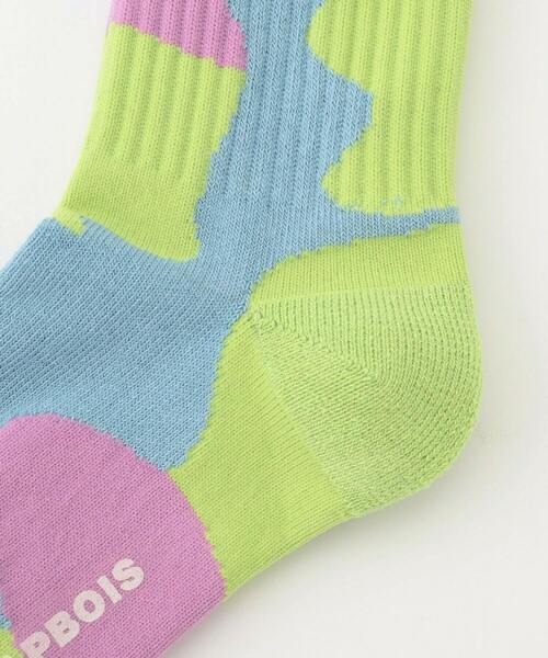 FRAPBOIS（フラボア）の「タイダイソックス（ソックス/靴下・レディース・サックスブルー/イエロー/パープル・FREE）」の5枚目の写真