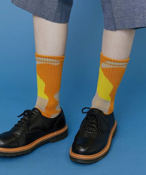 FRAPBOIS（フラボア）の「タイダイソックス（ソックス/靴下・レディース・サックスブルー/イエロー/パープル・FREE）」の8枚目の写真