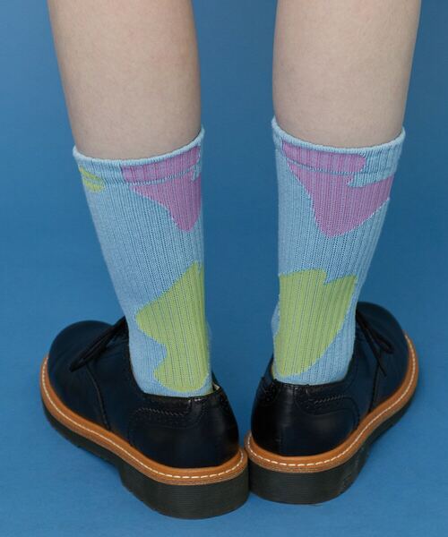FRAPBOIS（フラボア）の「タイダイソックス（ソックス/靴下・レディース・サックスブルー/イエロー/パープル・FREE）」の17枚目の写真