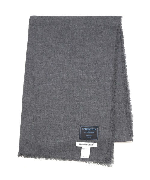 UNDERCOVER(アンダーカバー)の「UP2D4S04(マフラー・メンズ・チャコール/ブラック・FREE)」の2枚目の写真