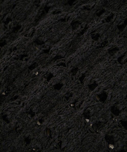 VIS(ビス)の「ファンシーヤーンニットポロ(その他トップス・レディース・ブラック/ブラウン/キナリ・FREE)」の19枚目の写真