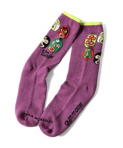 STUCK ON YOUウール混ソックス