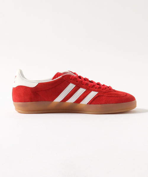 adidas Originals(アディダスオリジナルス)の「adidas originals(アディダス オリジナルス) GAZELLE INDOOR JI2063(スニーカー・メンズ・レッド・26.5cm/27cm/27.5cm/28cm/26cm)」の4枚目の写真