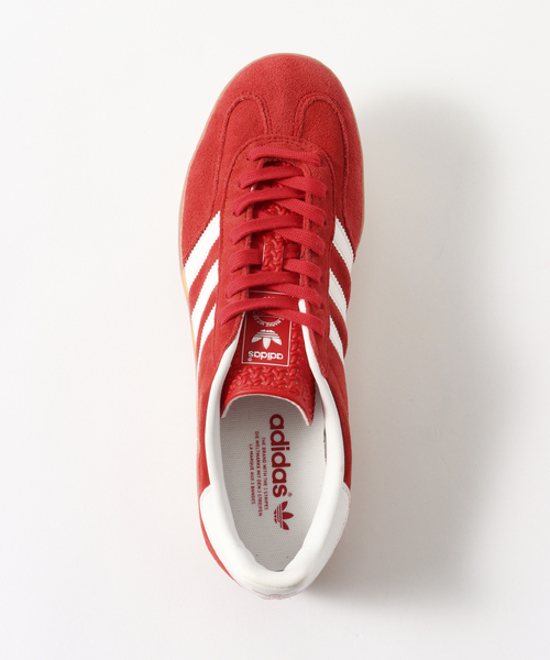 adidas Originals(アディダスオリジナルス)の「adidas originals(アディダス オリジナルス) GAZELLE INDOOR JI2063(スニーカー・メンズ・レッド・26.5cm/27cm/27.5cm/28cm/26cm)」の6枚目の写真