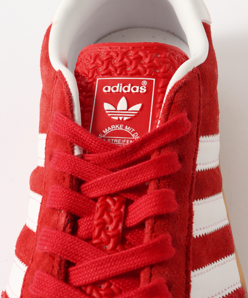 adidas Originals(アディダスオリジナルス)の「adidas originals(アディダス オリジナルス) GAZELLE INDOOR JI2063(スニーカー・メンズ・レッド・26.5cm/27cm/27.5cm/28cm/26cm)」の8枚目の写真