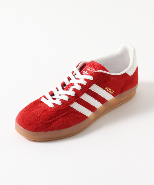 adidas Originals(アディダスオリジナルス)の「adidas originals(アディダス オリジナルス) GAZELLE INDOOR JI2063(スニーカー・メンズ・レッド・26.5cm/27cm/27.5cm/28cm/26cm)」の12枚目の写真