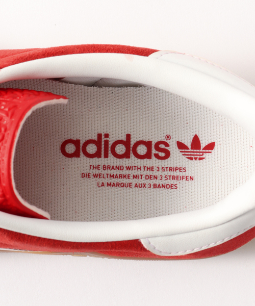 adidas Originals(アディダスオリジナルス)の「adidas originals(アディダス オリジナルス) GAZELLE INDOOR JI2063(スニーカー・メンズ・レッド・26.5cm/27cm/27.5cm/28cm/26cm)」の13枚目の写真