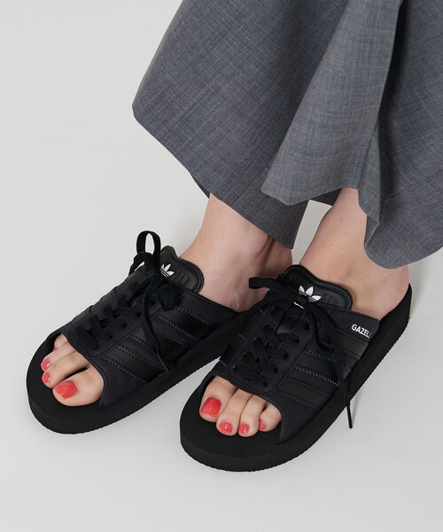 ＜adidas Originals＞ガゼルビーチ スライド サンダル（サンダル）｜adidas Originals（アディダスオリジナルス）
