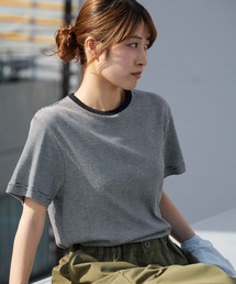 R.P.miller/ミラー パネルリブ 半袖 ベーシック Tシャツ 秋 秋服 2026年秋冬