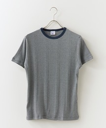 R.P.miller/ミラー パネルリブ 半袖 ベーシック Tシャツ 秋 秋服 2026年秋冬