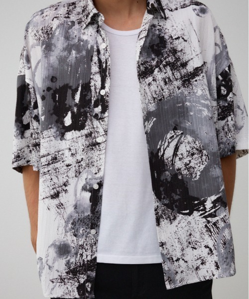 ウォーターカラーアブストライクシャツ（シャツ/ブラウス）｜AZUL BY MOUSSY（アズールバイマウジー）