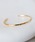 SENTI�i�Z���e�B�j�́uSENTI �Z���e�B / HAMMERED FINE BANGLE GD �V���o�[925�n���}�[�h�t�@�C���o���O�� / 4094�i�u���X���b�g�j�v�b�S�[���h