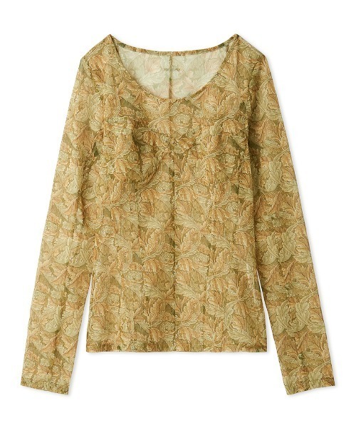 tシャツ 「WilliamMorris」ビスチェライクシアーチュールトップス レディース WilliamMorris】ビスチェライクシアーチュールトップス（Tシャツ
