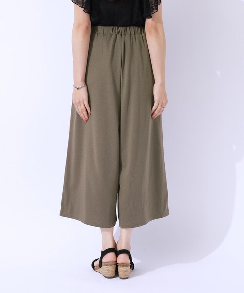 DRESKIP(ドレスキップ)の「◆【洗える/セットアップ可】休日のリラックスコーデに やわらかワイドパンツ(その他パンツ・レディース・ブラック/オレンジ/チャコールグレー・03/02/04)」の17枚目の写真