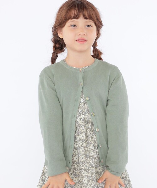 【セール】SHIPS KIDS:100～130cm / リバティ カーディガン（カーディガン/ボレロ）｜SHIPS（シップス）