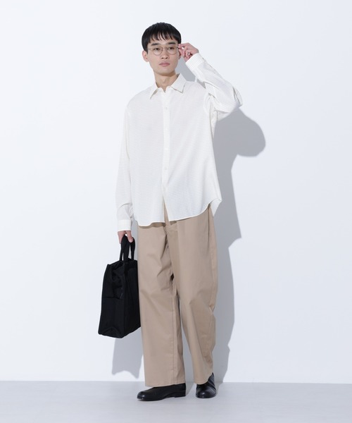 【未使用品】SOU・SOU　Yousou. ストレッチサテンワイドパンツ　灰汁色 ストレッチサテン ワイドパンツ／灰汁色（あくいろ） - SOU・SOU