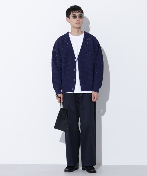 Apo(s)ture(アポスチャー)の「LUCAS-001/サテンストレッチワイドパンツ(その他パンツ・メンズ・ブラック/ベージュ/モカ/ネイビー・XL/XS/S/M/L)」の13枚目の写真
