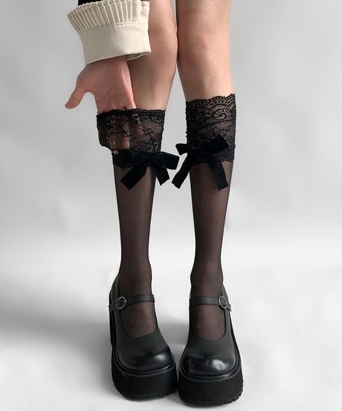 期間限定靴下付★新品★Simone Rocha× レザーダービーシューズ 24385236_54429860_1000.jpg