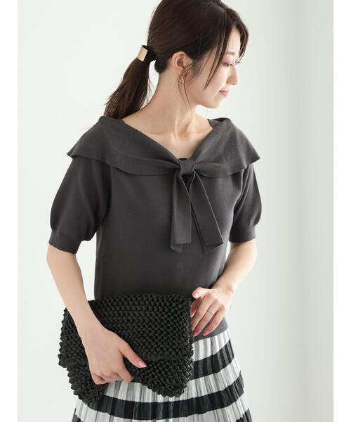 Tiji Jojo 着用　SAINT ロゴ入り ニットセーター Lサイズ グレー Tiji Jojo 着用 SAINT ロゴ入り ニットセーター Lサイズ グレー