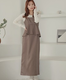 mysty woman | アソートペプラムキャミワンピース 148898(ワンピース)