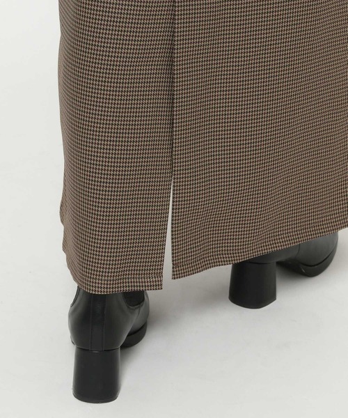 mysty woman(ミスティウーマン)の「アソートペプラムキャミワンピース 148898(ワンピース・レディース・ブラウン系その他/グレー/モカ・FREE)」の18枚目の写真