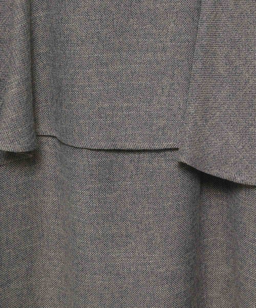 mysty woman(ミスティウーマン)の「アソートペプラムキャミワンピース 148898(ワンピース・レディース・ブラウン系その他/グレー/モカ・FREE)」の17枚目の写真