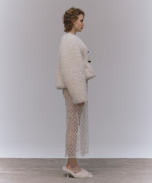 EIMY ISTOIRE（エイミーイストワール）の「French poodle fur リボン