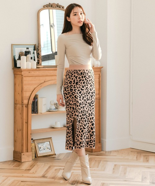 Julia Boutique（ジュリアブティック）の「ホルターネックカットソー（Tシャツ/カットソー・レディース・ボルドー/ベージュ/ブラック/グレー・ONE）」の19枚目の写真