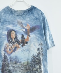 THE MOUNTAIN（ザマウンテン）の「【ヴィンテージ古着】90's THE MOUNTAIN イーグル タイダイ Tシャツ（Tシャツ/カットソー）」