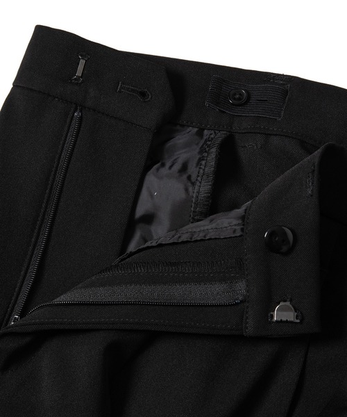 le cercle ADAM ET ROPE'(ルセルクルアダムエロペ)の「【セットアップ対応】タックスラックス(スラックス・レディース・ベージュ/ブラック・FREE)」の18枚目の写真