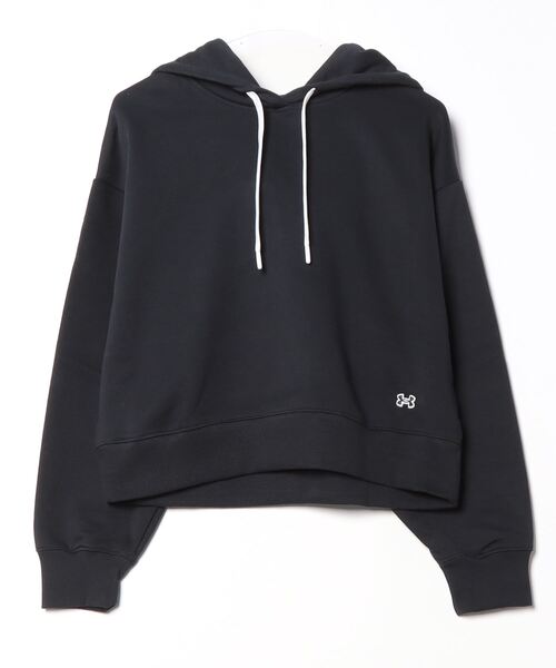 UNDER ARMOUR（アンダーアーマー）の「アンダーアーマー  UAライバルフリース クロップ フーディー（パーカー・レディース・ブラック/キャメル・S/M/L/XL）」の2枚目の写真