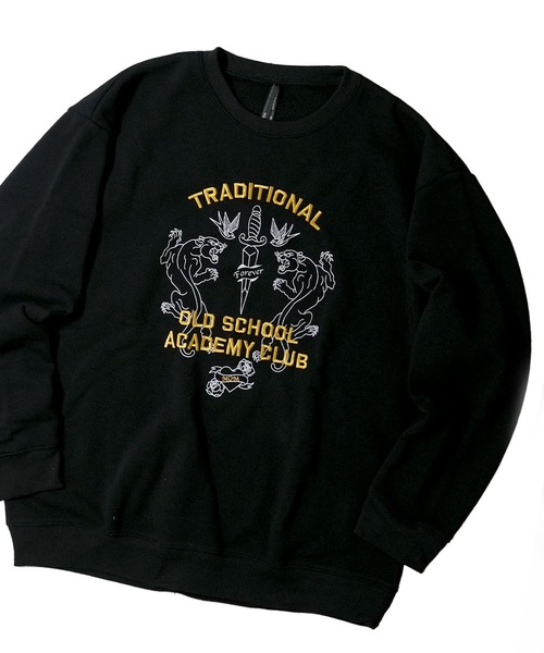 おしゃれスタ(オシャレスタ)の「heavy weight various design sweat shirt/ヘビーウェイト アソート デザイン 裏起毛 スウェットシャツ【IR】 オーバーサイズ メンズ レディース(スウェット・メンズ・グレー系その他/ブラック系その他2/ブラック系その他/ホワイト系その他2/ブラック系その他5/ライトグレー系1/ライトグレー系3/グレー系その他2/グレー系その他4/グレー系その他5/ブラック系その他7/ライトグレー系/ホワイト/ブラック系その他4/グレー系その他7/アッシュグレー/チャコールグレー/ブラック系その他3/グレー系その他6/ブラック/グレー系その他3/ホワイト系その他/ブラック系その他6/ライトグレー系2・M/L/XL)」の5枚目の写真