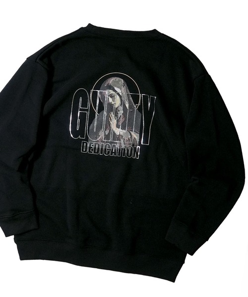 おしゃれスタ(オシャレスタ)の「heavy weight various design sweat shirt/ヘビーウェイト アソート デザイン 裏起毛 スウェットシャツ【IR】 オーバーサイズ メンズ レディース(スウェット・メンズ・グレー系その他/ブラック系その他2/ブラック系その他/ホワイト系その他2/ブラック系その他5/ライトグレー系1/ライトグレー系3/グレー系その他2/グレー系その他4/グレー系その他5/ブラック系その他7/ライトグレー系/ホワイト/ブラック系その他4/グレー系その他7/アッシュグレー/チャコールグレー/ブラック系その他3/グレー系その他6/ブラック/グレー系その他3/ホワイト系その他/ブラック系その他6/ライトグレー系2・M/L/XL)」の9枚目の写真