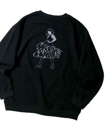 HALHAM（ハルハム）の「heavy weight various design sweat shirt/ヘビーウェイト アソート デザイン 裏起毛 スウェットシャツ【IR】 オーバーサイズ メンズ レディース（スウェット）」
