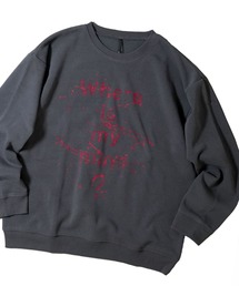HALHAM（ハルハム）の「heavy weight various design sweat shirt/ヘビーウェイト アソート デザイン 裏起毛 スウェットシャツ【IR】 オーバーサイズ メンズ レディース（スウェット）」