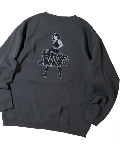 おしゃれスタ(オシャレスタ)の「heavy weight various design sweat shirt/ヘビーウェイト アソート デザイン 裏起毛 スウェットシャツ【IR】 オーバーサイズ メンズ レディース(スウェット・メンズ・グレー系その他/ブラック系その他2/ブラック系その他/ホワイト系その他2/ブラック系その他5/ライトグレー系1/ライトグレー系3/グレー系その他2/グレー系その他4/グレー系その他5/ブラック系その他7/ライトグレー系/ホワイト/ブラック系その他4/グレー系その他7/アッシュグレー/チャコールグレー/ブラック系その他3/グレー系その他6/ブラック/グレー系その他3/ホワイト系その他/ブラック系その他6/ライトグレー系2・M/L/XL)」の19枚目の写真
