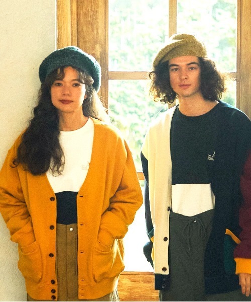 go slow caravan（ゴースローキャラバン）の「ベビーアルパカ ホールガーメントニットベレー（ハンチング/ベレー帽・レディース・マスタード/グリーン系その他・FREE）」の9枚目の写真