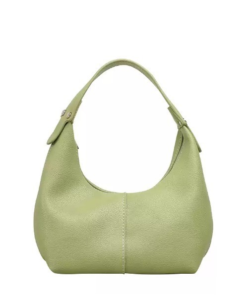 美品 1691 COACH Soho ワンショルダーバッグ ハーフムーン 茶 COACH - COACH コーチ オールレザー バイカラー ワンショルダー
