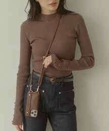 ACYM | マシュマロボタンスリーブニット(ニット/セーター)